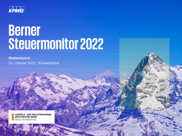 221020 Berner Steuermonitor Cover