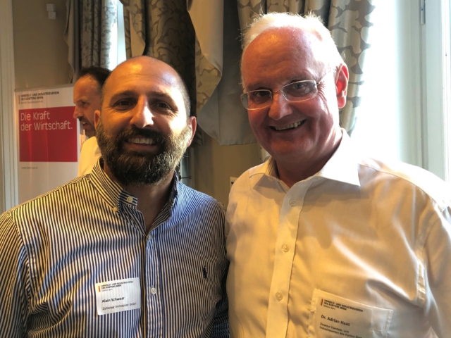 Alain Schwaar und Adi Haas