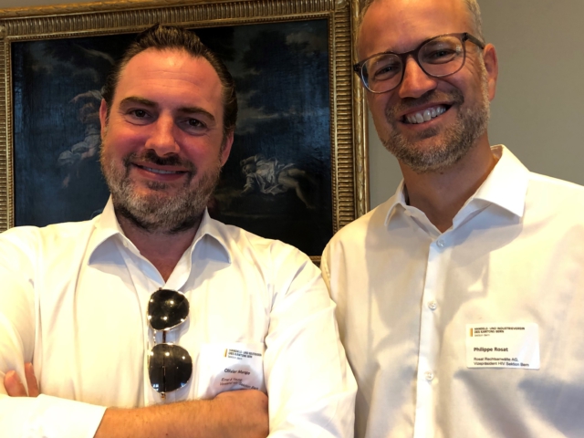 Olivier Mange und Philippe Rosat